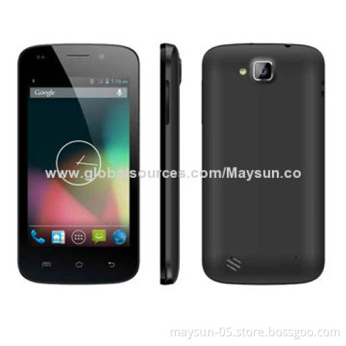4-inch Cheap Android Mobile Phones, Entry Level Small Size, From China, MOQ 5K for Good PriceNew